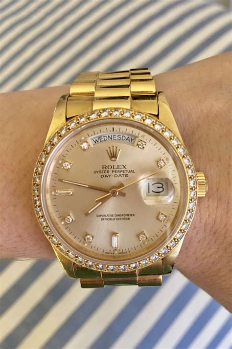 rolex oyster goldsmiths|Rolex gold oyster perpetual diamonds.